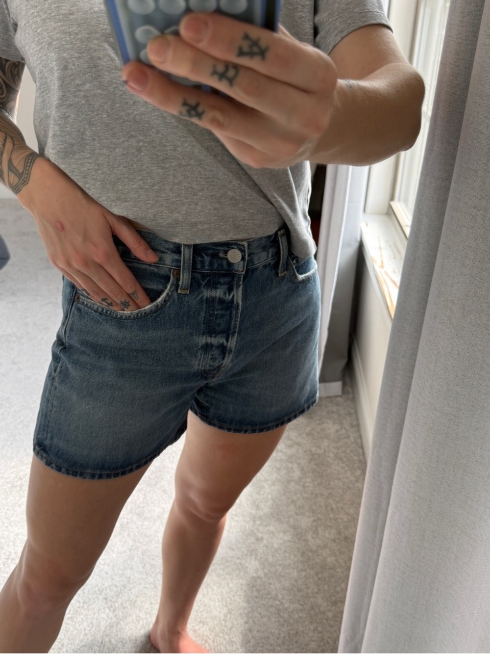 Agolde Parker Long shorts